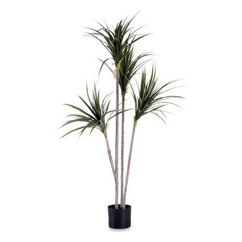 Planta decorativa dracaena marginata, ibergarden, 85x80x140 cm, plastic