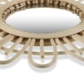 Oglinda decorativa Brianna, Versa, 50 cm, ratan/bambus