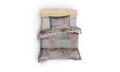 Lenjerie de pat pentru o persoana, Scarlett, Life Style, 50% bumbac / 50% poliester