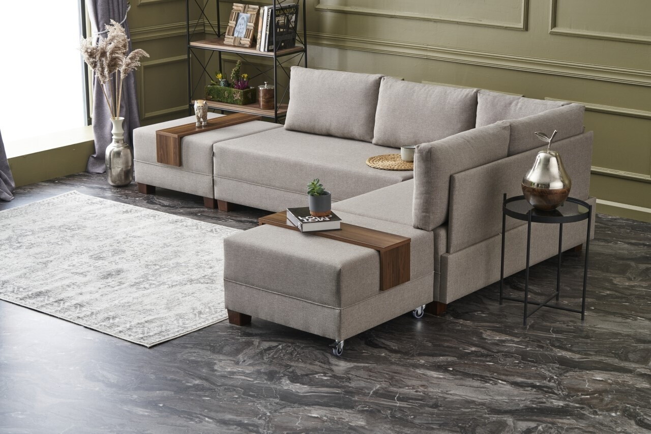 Coltar, Atelier del Sofa, 613LFS1167, Crem — imaginea 2
