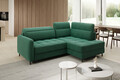 Coltar extensibil dreapta 3 locuri ELTAP, RT-35LU, Barea, 208x160x100 cm, lemn/poliester, verde inchis