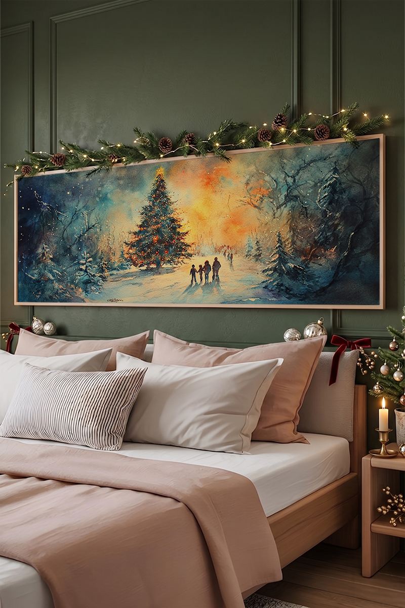 Tablou decorativ, Artnwyyty2-3370, MDF, Multicolor