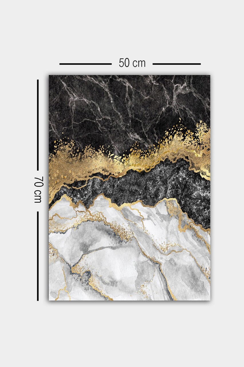 Tablou decorativ, 1415417387-5070, Canvas, Lemn, Multicolor - 2 | YEO