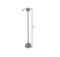 Lustra ELTAP, Canonus, 15x110 cm, 1xE27, 15W, otel, negru