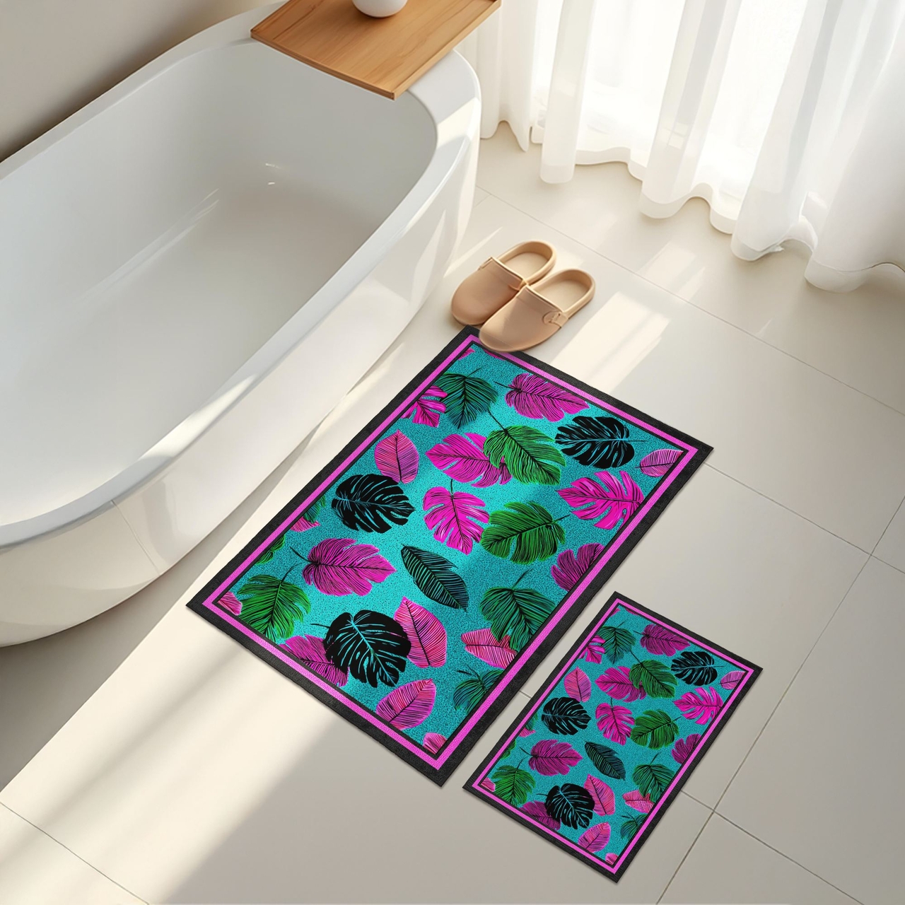 Set covorase de baie, L'essentiel Maison, Asr32, Mov