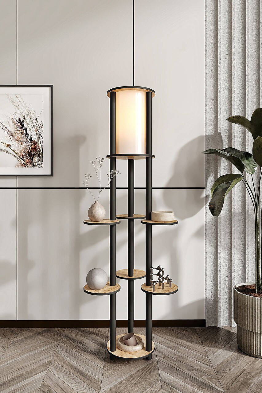 Lampadar, L'essentiel Maison, 666PTR1157, Stejar
