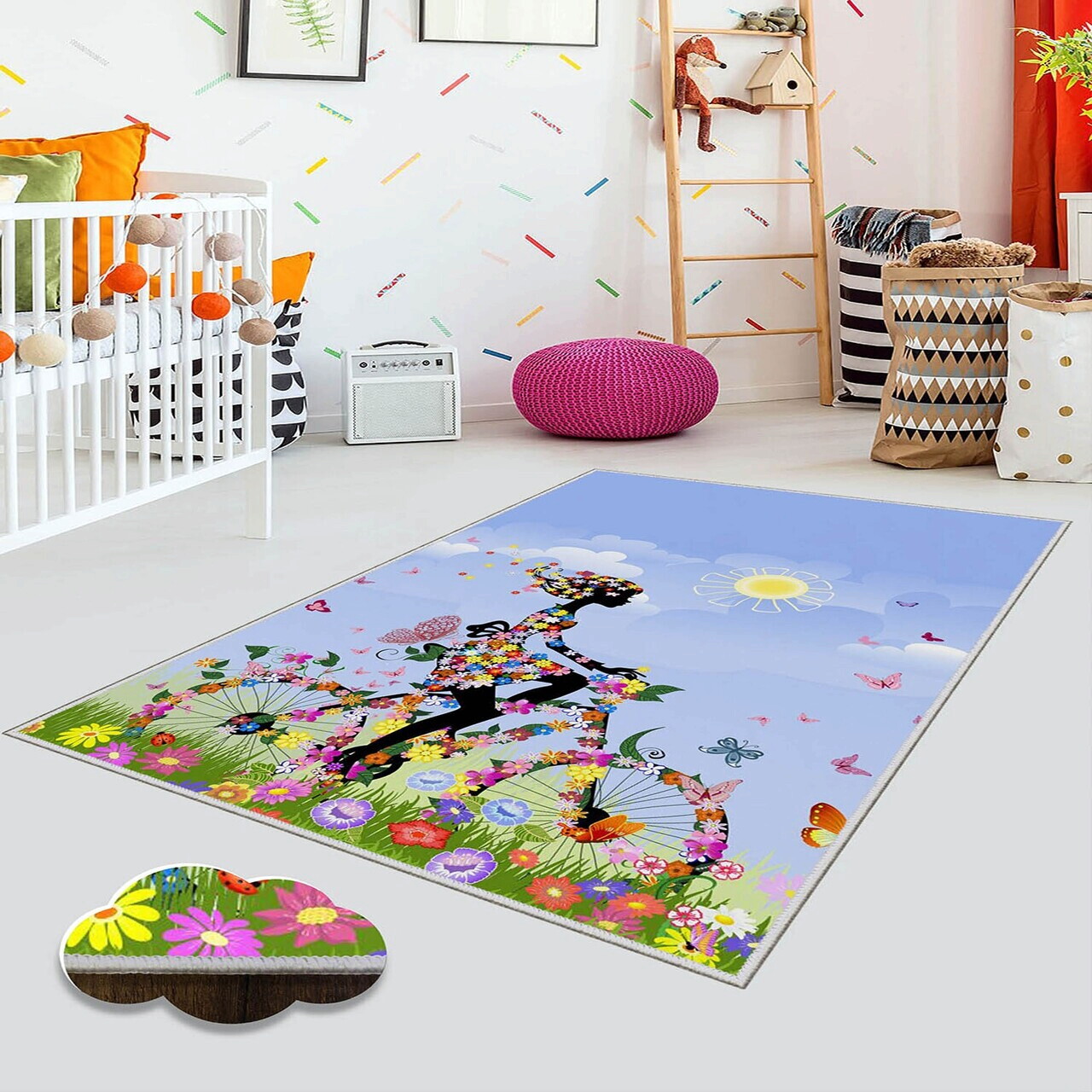 Covor Eexfab851 120x180 cm Poliester Multicolor