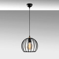 Lustra, Fulgor, 942FLG1244, Metal, Negru