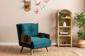 Canapea extensibilă cu 1 loc, Futon, 859FTN2333, Metal , Verde petrol