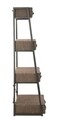 Biblioteca Travel, Mauro Ferretti, 86.5 x 55 x 181 cm, fier/MDF/piele ecologica