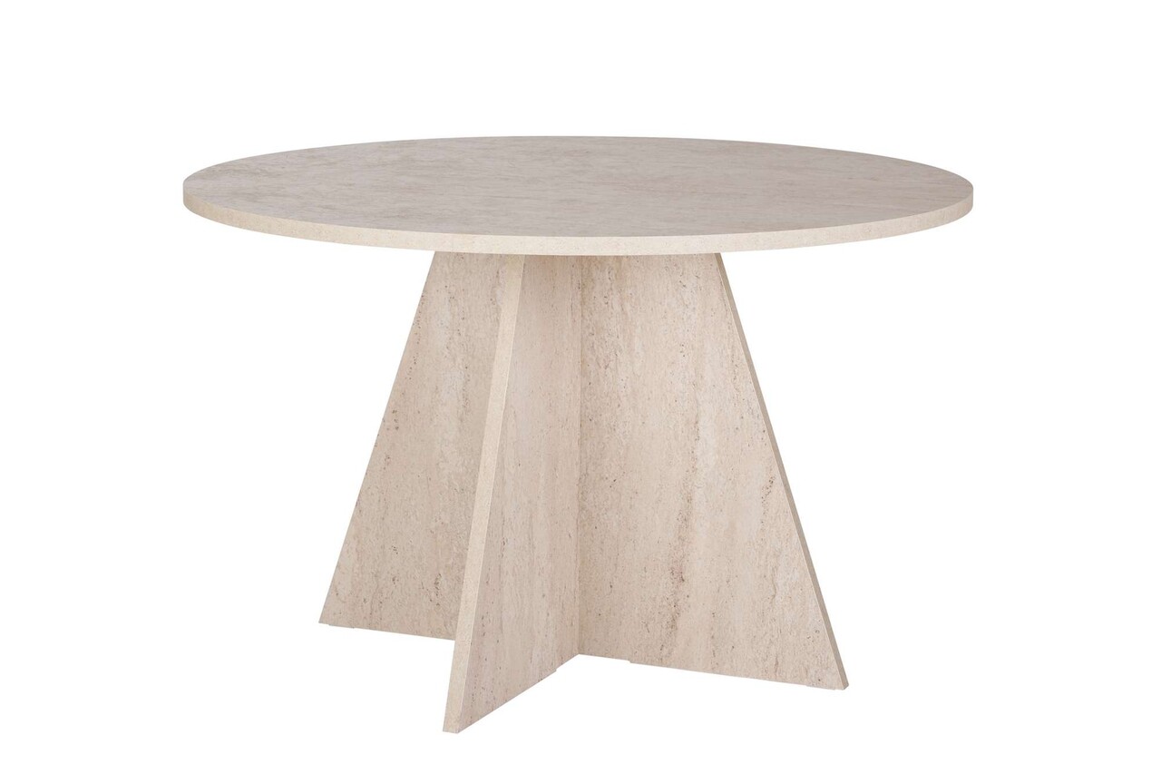 Masa, Hanah Home, Virella, 120x75x120 cm, Travertin - view 3