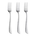 Set furculite desert 3 piese Wave, Ambition, 13.5 cm, inox 18/10