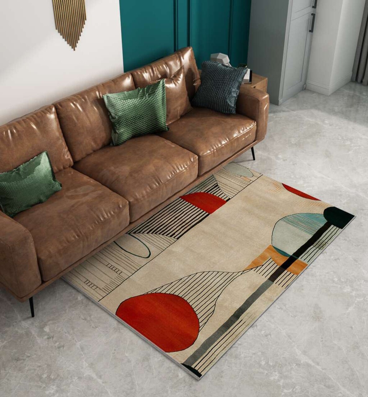 Covor (80 x 150), BSR-4, 80x150 cm, Multicolor - view 4