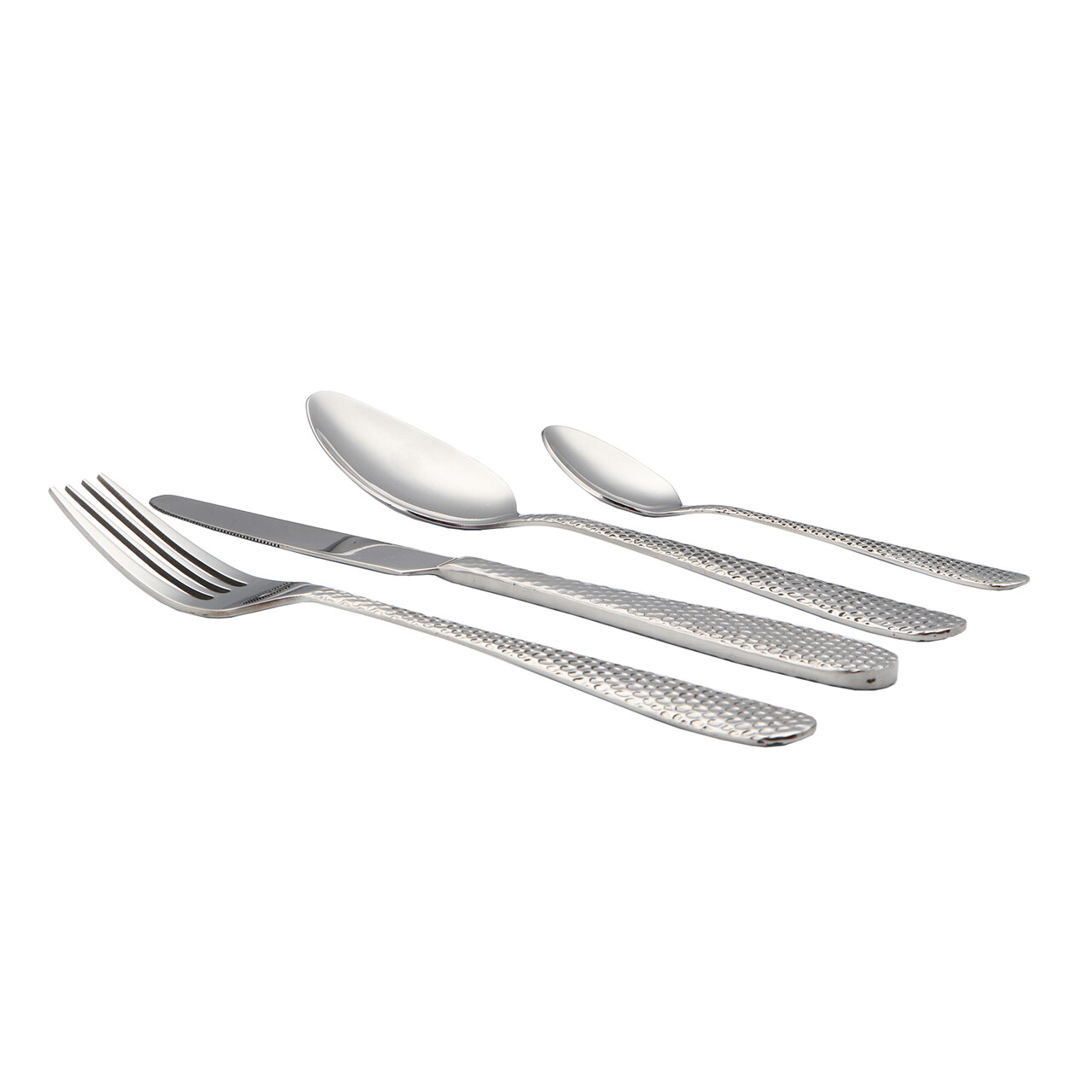 Set tacamuri 24 piese Pori, Ambition, inox, argintiu - imagine 4