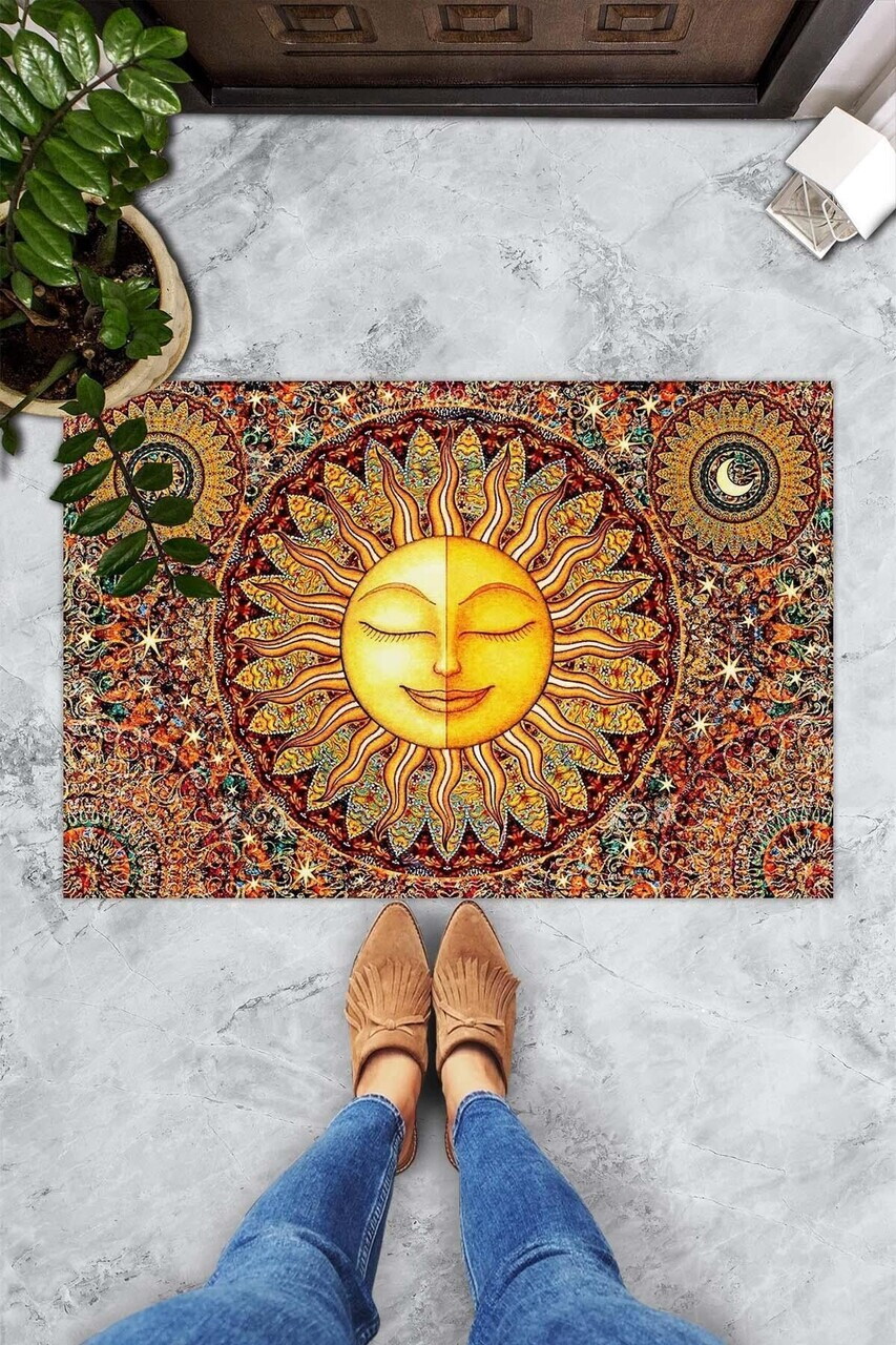 Covoraș din PVC, Happy Sun, 40x60 cm, PVC, Multicolor