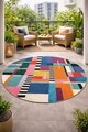 Covor, DC-7503-4, 140x140 cm, Poliester, Multicolor