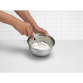 Set boluri mixare 3 piese, Brabantia, Matt, 1L, 1.6 L, 3 L, inox, argintiu mat