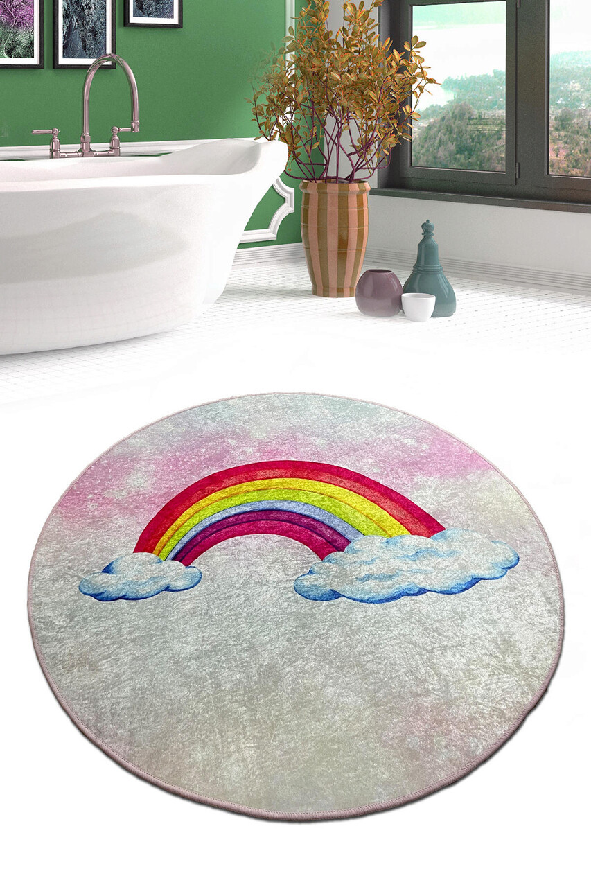 Covoras de baie L'essentiel Maison Leno Djt (80 cm) Multicolor