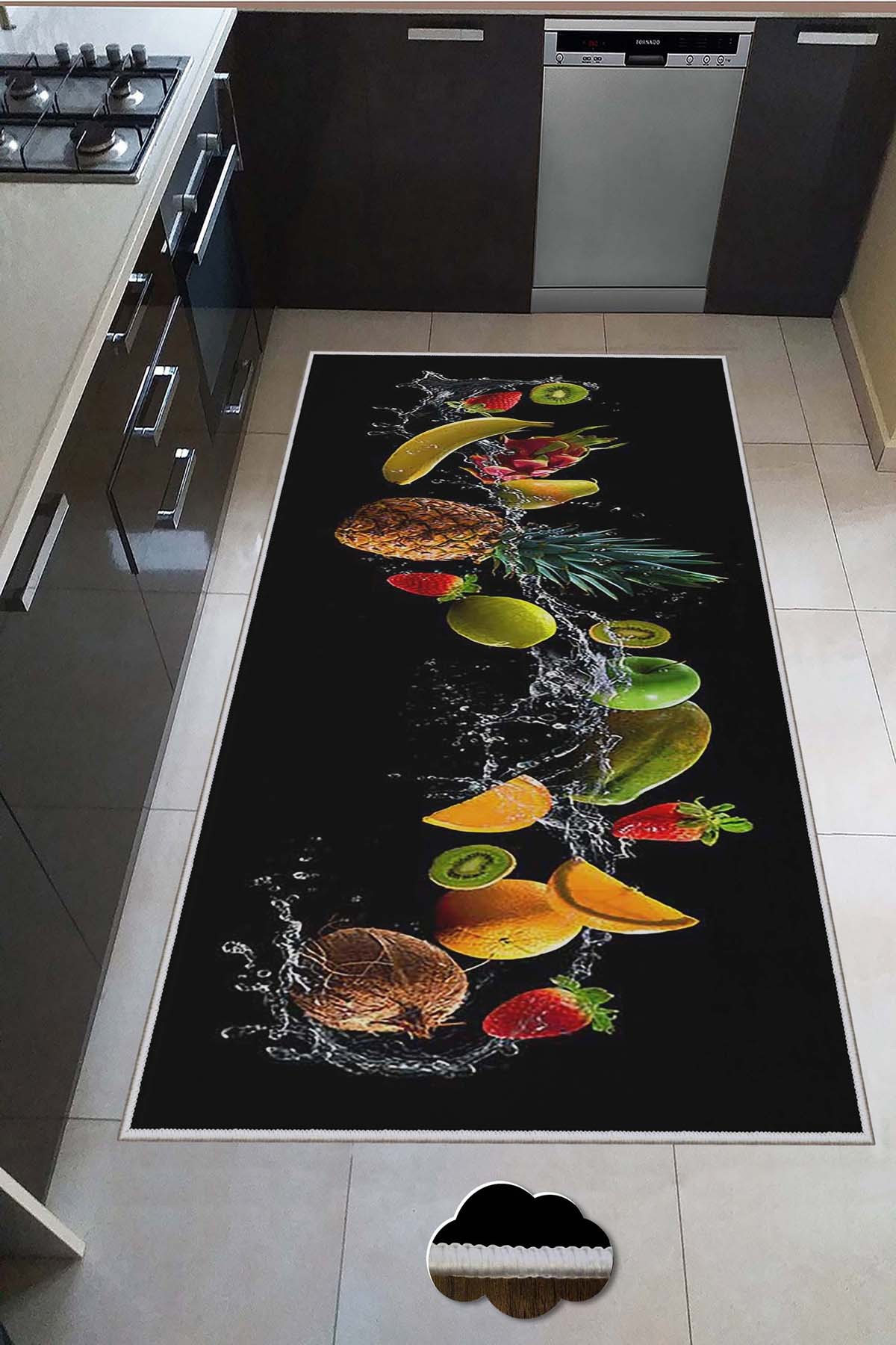 Covor, Hmnt588, 80x200 cm, Multicolor
