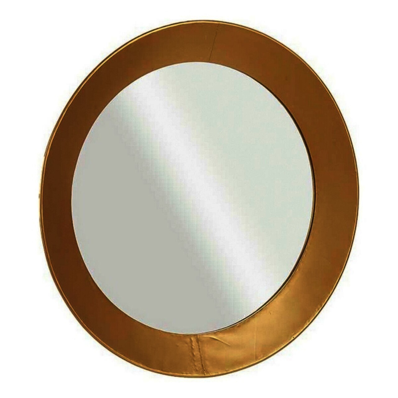 Oglinda decorativa Delilah, Gift Decor, O80 cm, metal/sticla, auriu