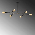 Lustra, Tatum, 584TTM1249, Metal, Negru