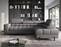 Coltar extensibil dreapta 5 locuri ELTAP, RT-04AU, Ferucce, 276x200x93 cm, lemn/poliester, gri