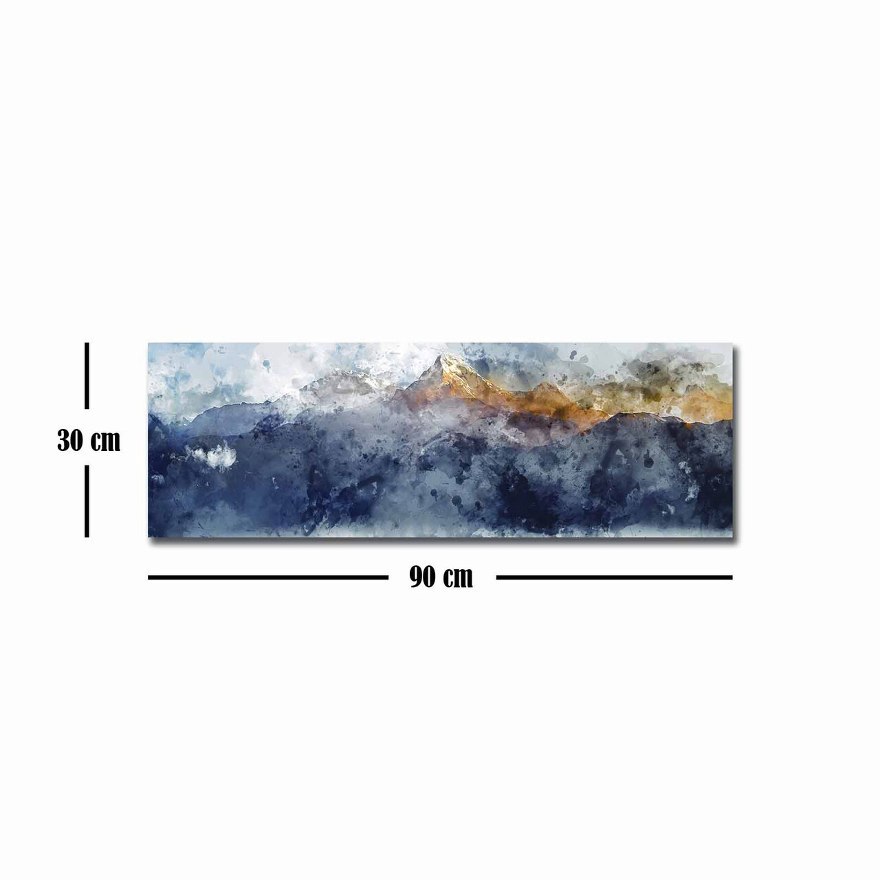 Tablou decorativ 3090ABSC Lemn (Grosime: 28 cm Multicolor