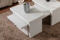 Masuta de cafea, Nordure, Sanctuary, Alb de lemn