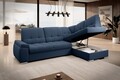 Coltar extensibil dreapta 3 locuri ELTAP, RT-40GO, Sado, 272x192x95 cm, lemn/poliester, albastru