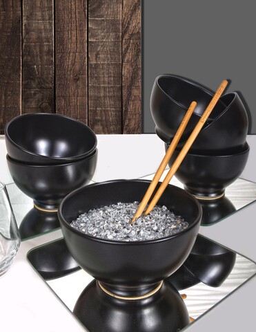 Set 6 boluri ST103006F956, Keramika, 12.2×12.2×5.9 cm, ceramica Keramika