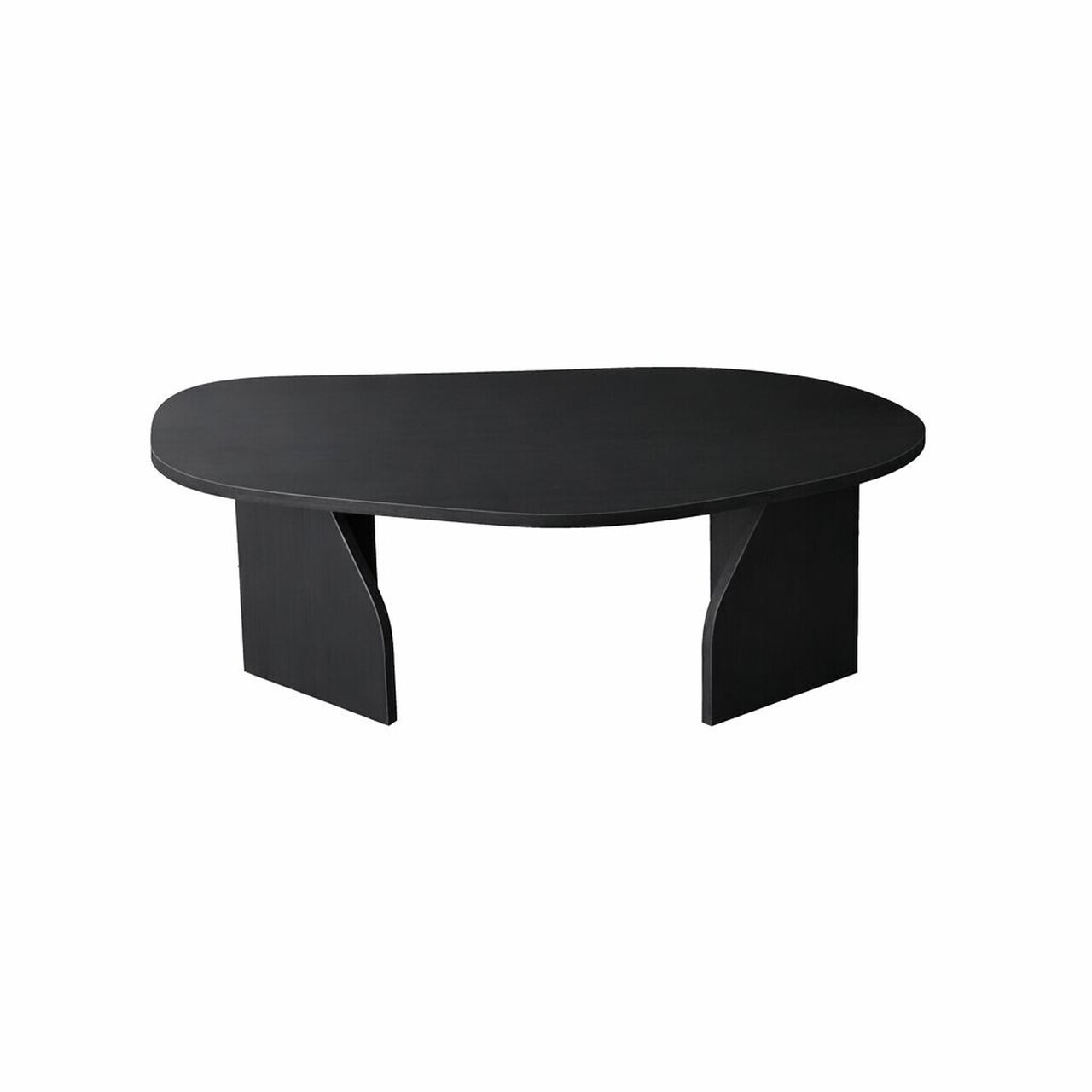 Masuta de cafea, Hanah Home, Nova, 100x35x60 cm, PAL, Negru — imaginea 6