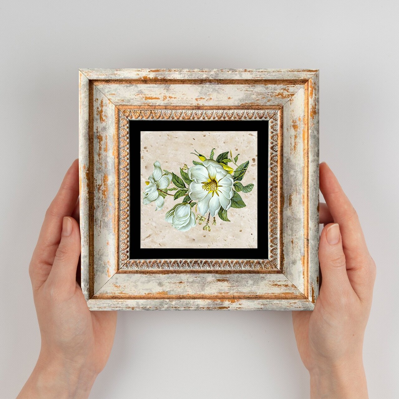 Tablou decorativ, TC030203, Cadru: 100% LEMN (Grosime: 2 cm), Multicolor - view 3