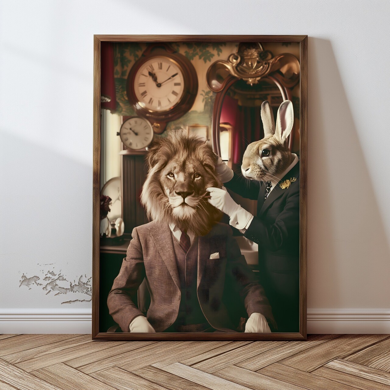 Tablou decorativ, GE051-L, Lemn, Multicolor - view 4