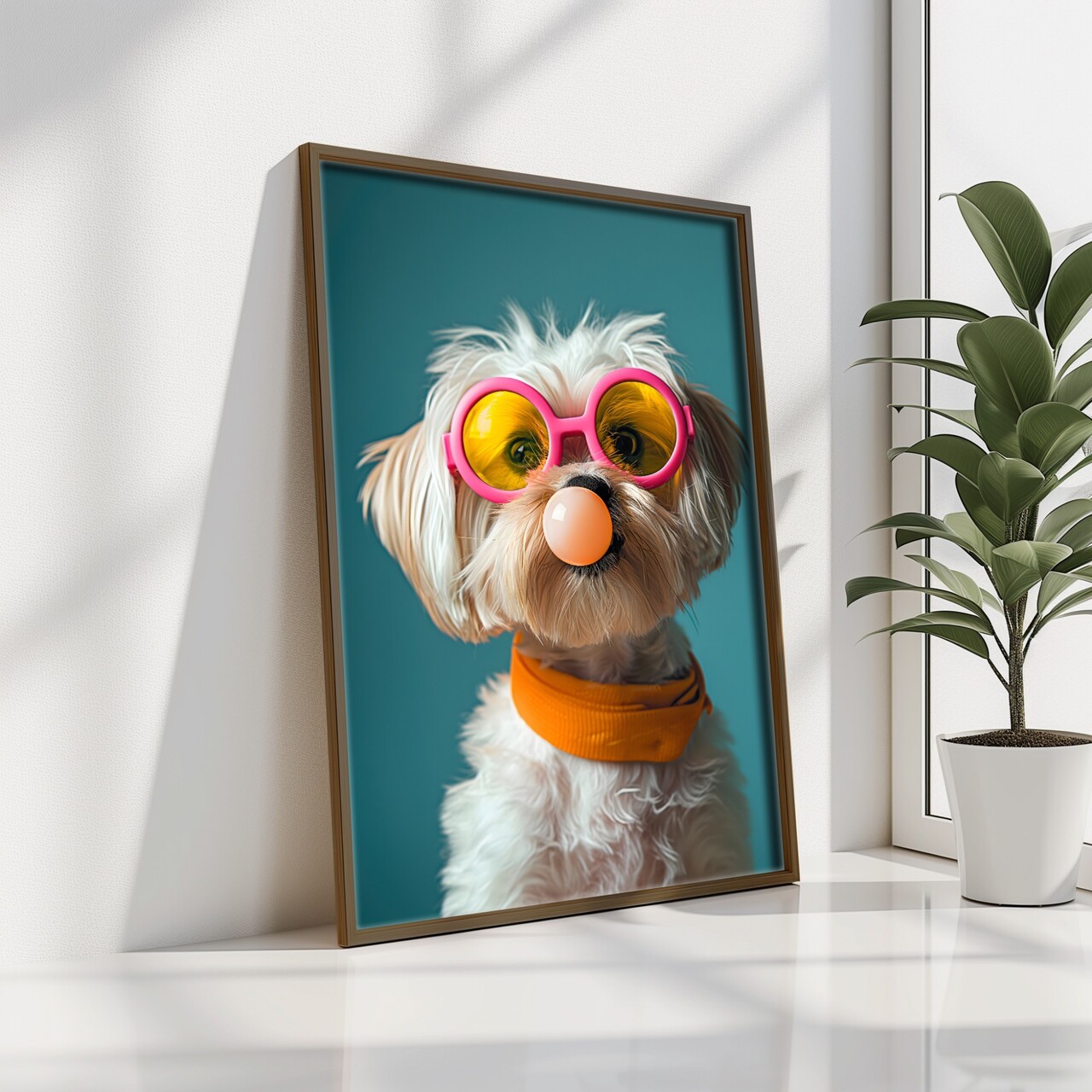 Tablou decorativ, GE202-L, Lemn, Multicolor - view 3