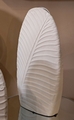 Vaza decorativa Dune High, Mauro Ferretti, 31x13x53.5 cm, fier, crem