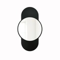Oglinda decorativa, Neostill, Time, 60x106 cm, MDF , Negru