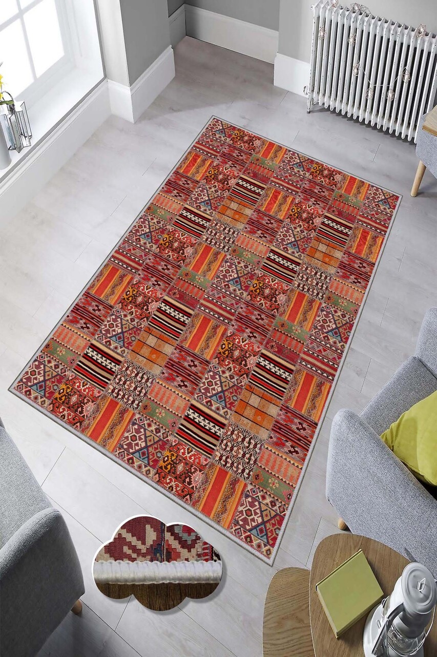 Covor, Hmnt868, 80x120 cm, Multicolor
