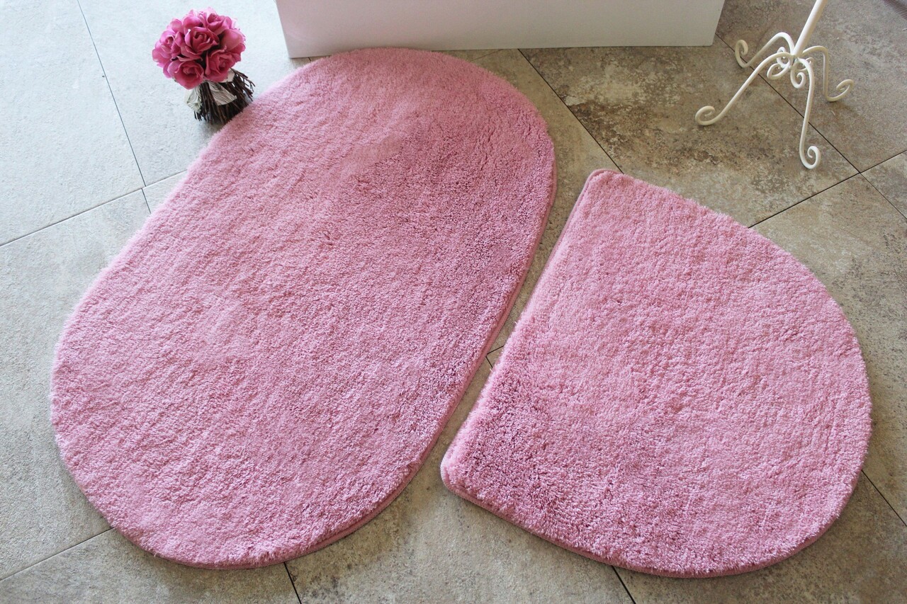 Set covorase de baie 2 piese, Chilai Home by Alessia, Colors of Oval ...