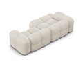 Coltar stanga 3 locuri, Loretto, Cosmopolitan Design, 250x147x68 cm, tesatura structurata, bej