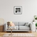 Tablou decorativ Beach Time, Versa, 30 x 30 cm, sticla
