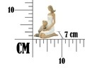 Decoratiune Sitting woman with son, Mauro Ferretti, 11.5 cm, polirasina