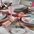 Serviciu de masa, 24 piese, Kutahya Porselen, ZG24Y247010031, portelan