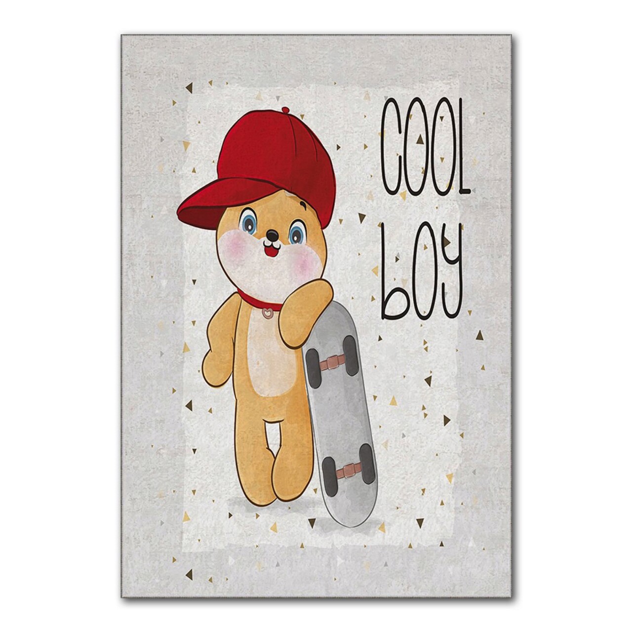 Covor, HMI KDC-46, 140x220 cm, Poliester, Multicolor