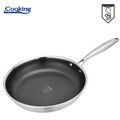 Tigaie, Titanium3, Cooking by Heinner, 30x6 cm, inox, argintiu