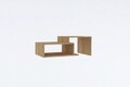 Masuta de cafea, Asse Home, Holly, 80x40x50 cm, Maro