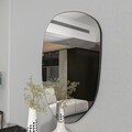 Oglinda decorativa, Siam, Liora, 55x75x2.2 cm, MDF , Transparent