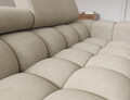 Coltar extensibil dreapta 3 locuri ELTAP, LT-18AU, Felro, 285x181x93 cm, lemn/poliester, bej inchis