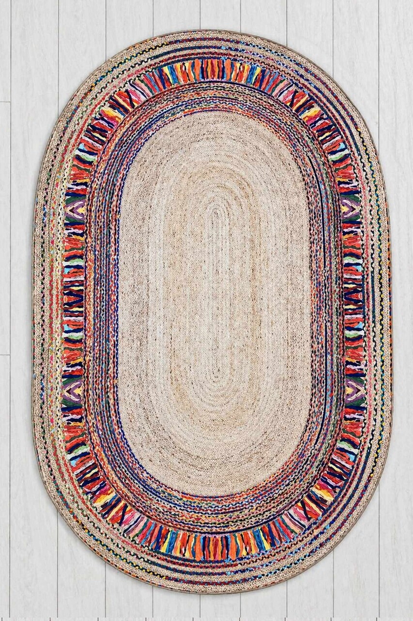 Covor, Trapezi, 80x200 cm, Multicolor