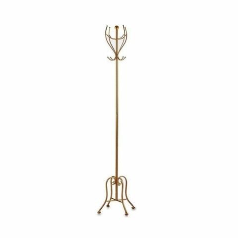 Cuier caspian, gift decor, 30 x 30 x 180 cm, metal, auriu