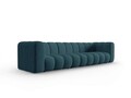 Canapea 5 locuri, Lupine, Micadoni Home, BL, 318x87x70 cm, poliester chenille, turcoaz